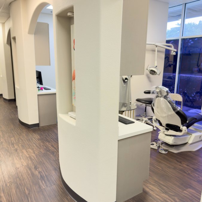 Smilecraft Dental treatment room hallway